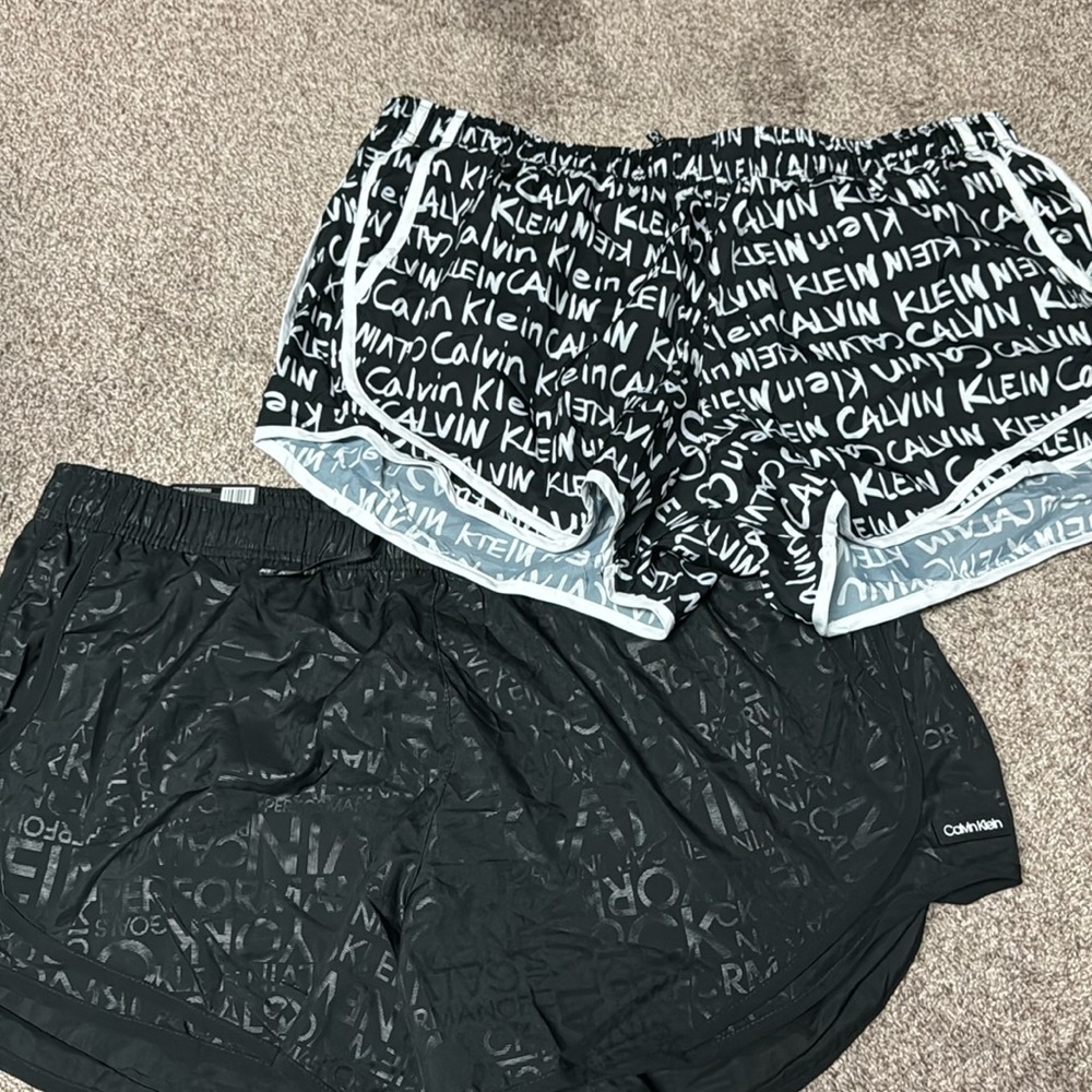 (2) Calvin Klein Running Shorts